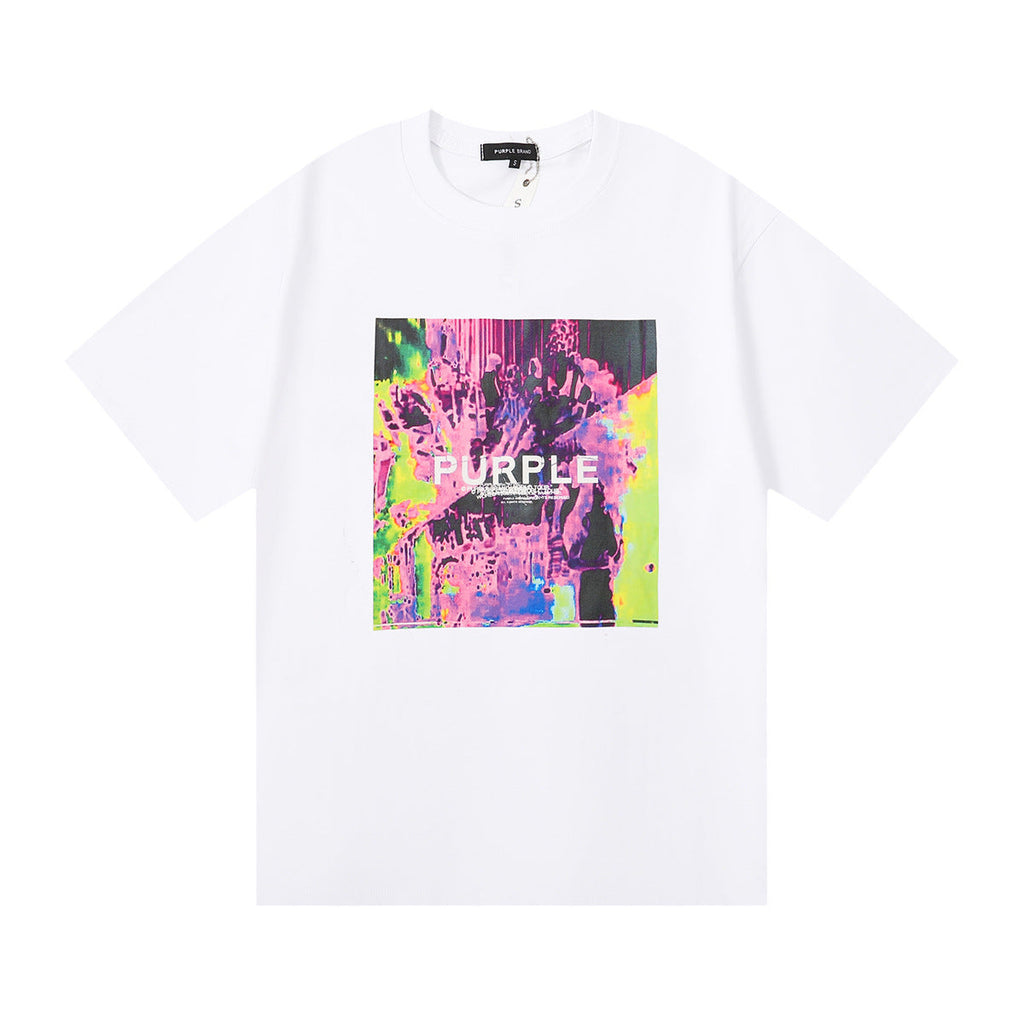 Street style Purple Brand T-shirt
