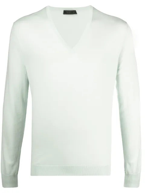 Prada knitted long-sleeve jumper