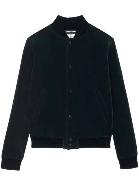 Saint Laurent Teddy velvet jacket