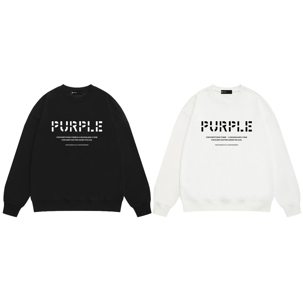 Purple  Sweatshirt