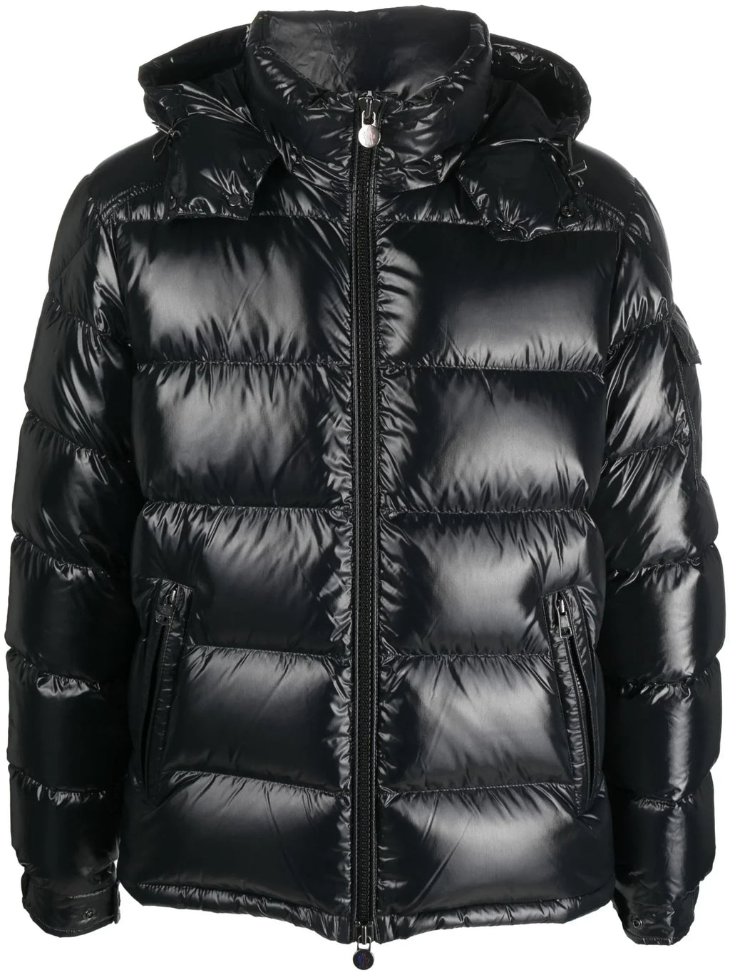 Moncler Maya Jacket in Matte Black