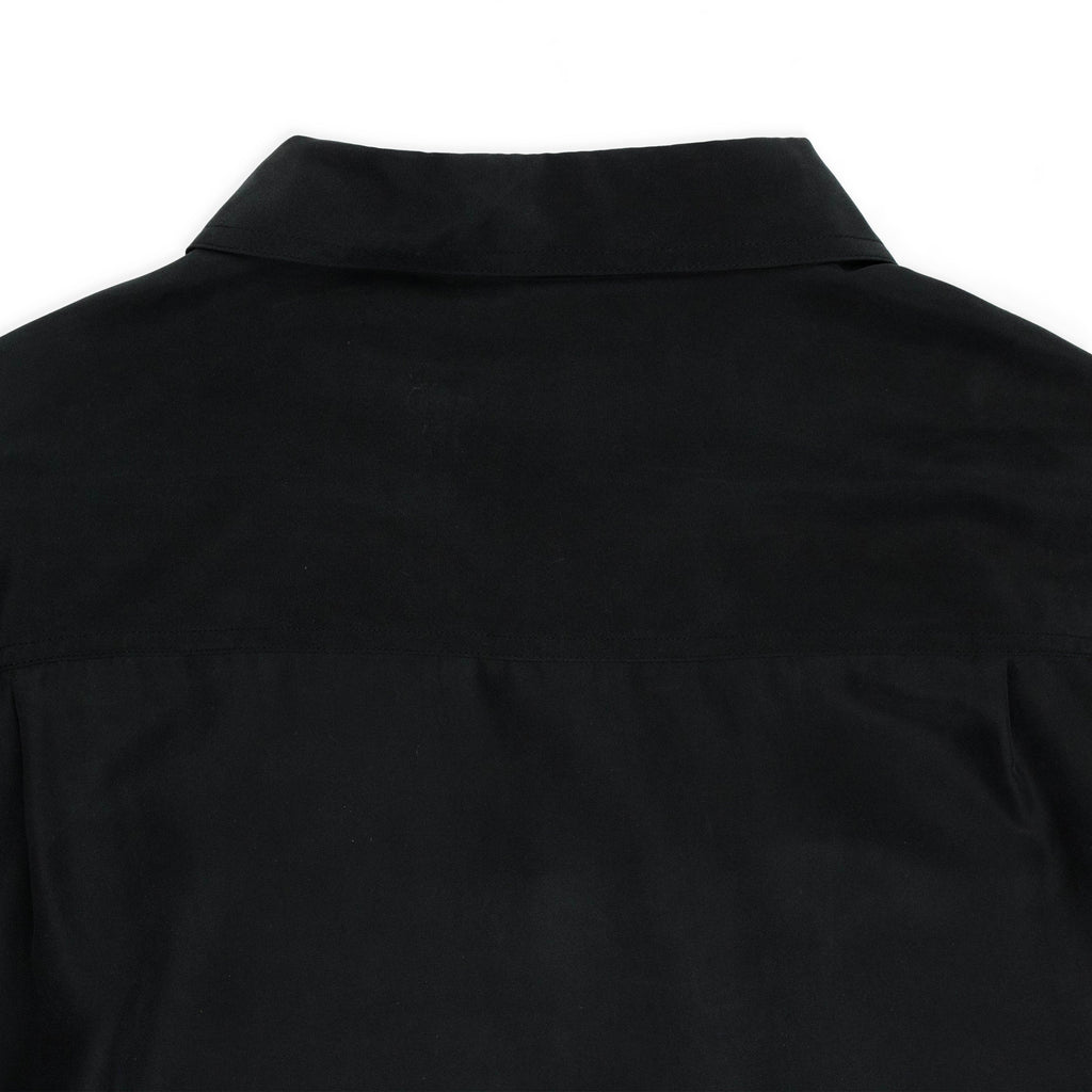 SILK BLACK BLOUSE