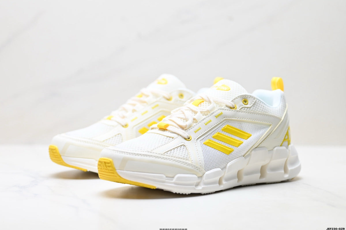 Adidas K81801550 Men's Running Shoes | Grey/Orange & White/Yellow - 2 Colorways incl. Grey/Orange & White/Yellow