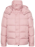 Moncler Maya 70th Anniversary Short Down Jacket in Pink
