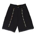 BLACK GEMSTONE BERMUDA SHORTS
