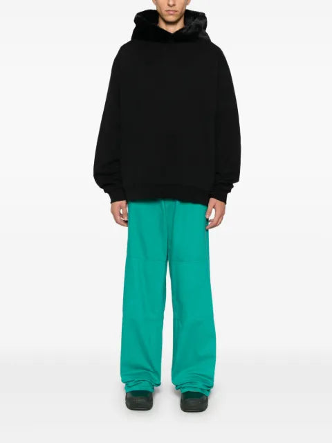 Marni fur-hood sweatshirt