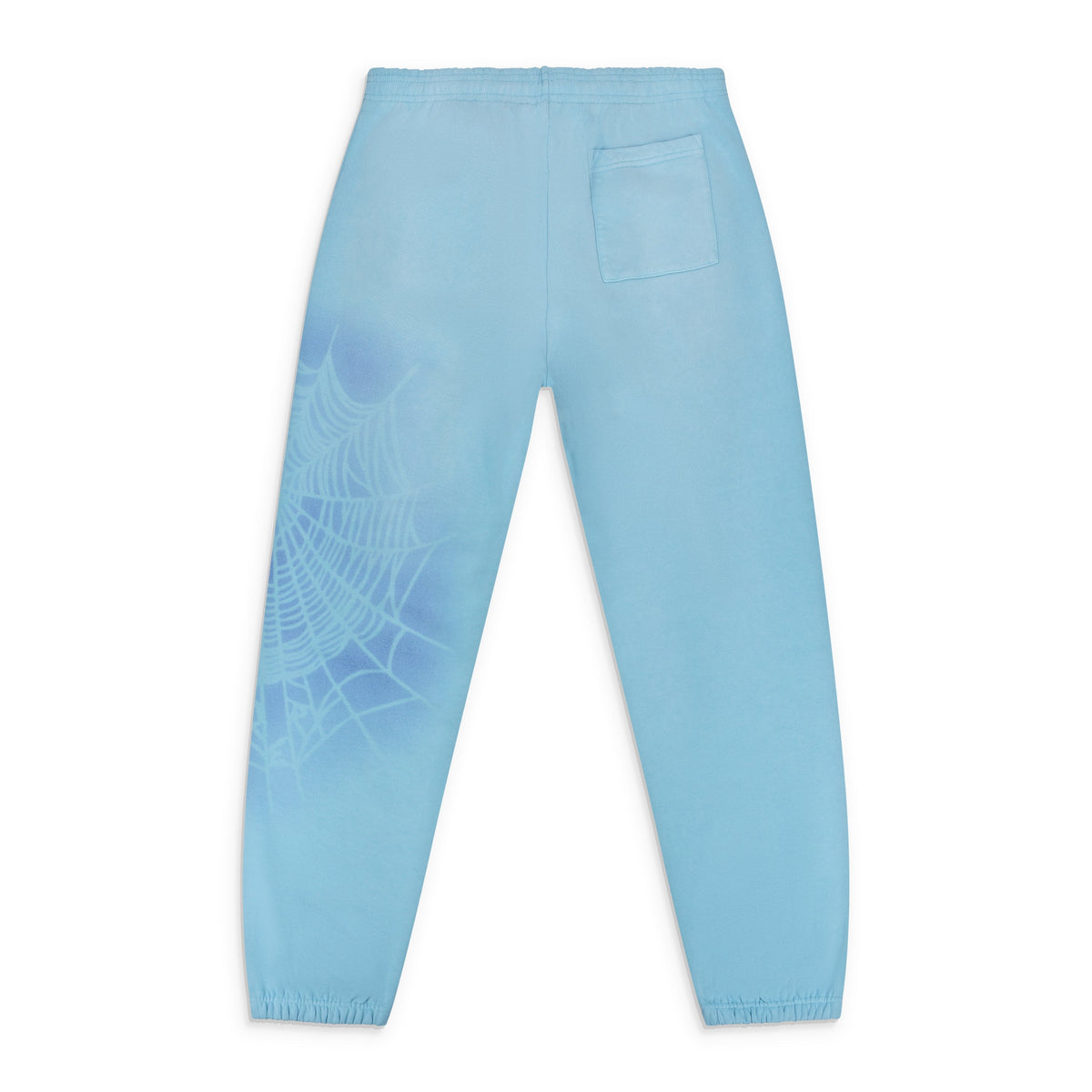 Light Blue Og Web V2 Spray Sweatpants