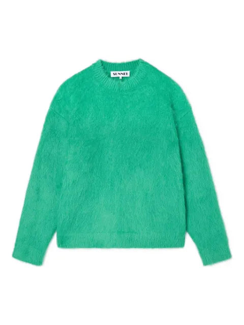 Sunnei brushed knitted sweater