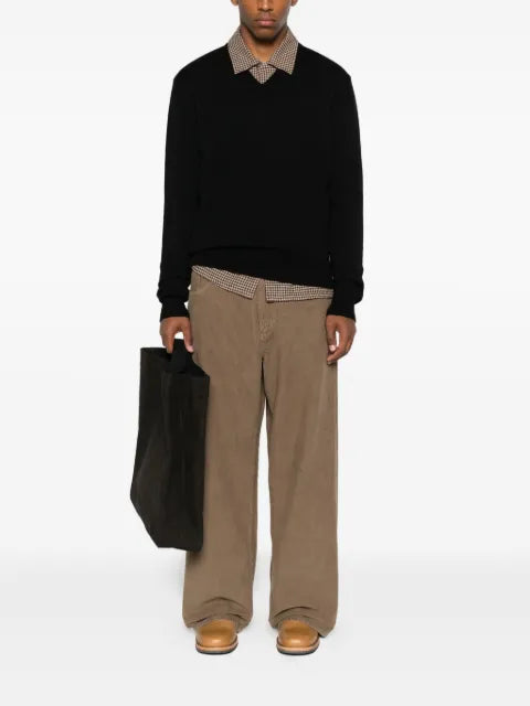 Sunflower V-neck cashmere sweater