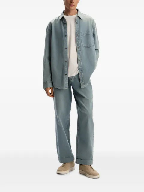12 STOREEZ chest-pocket overshirt