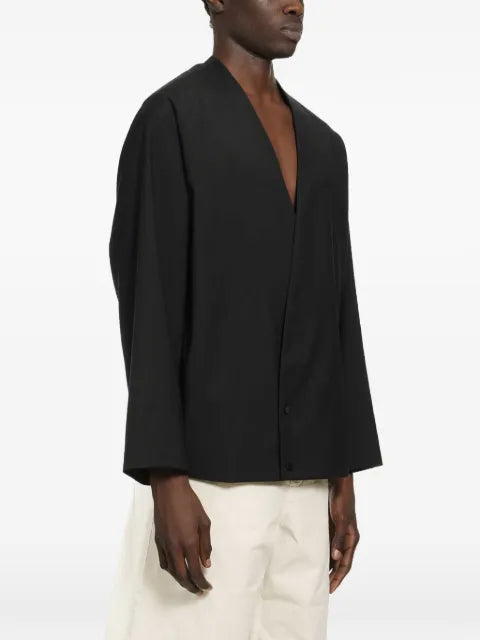 Fear Of God long-sleeve wrap-front jacket
