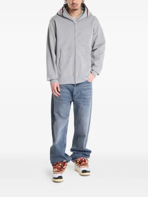 A BATHING APE® shark zip hoodie