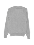 Lardini contrast-trim long-sleeve sweater