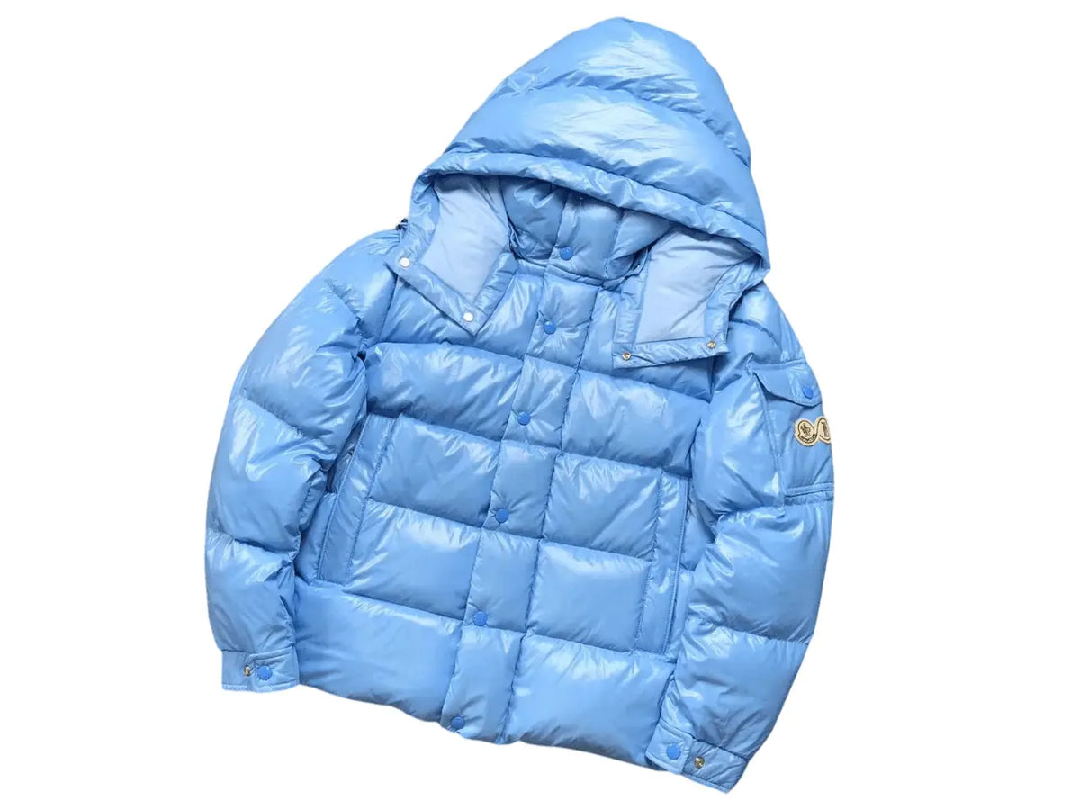 Moncler Maya 70th Anniversary Down Jacket in Blue