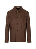 Corneliani button-up multi-pocket jacket