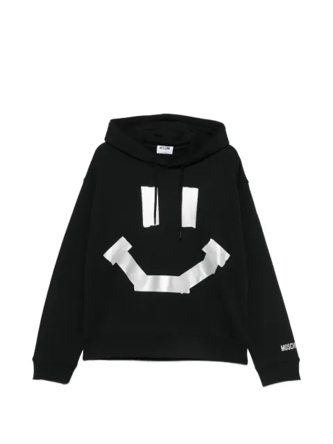Moschino tape-motif hoodie
