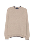 Paul & Shark long-sleeve contrast-trim sweater