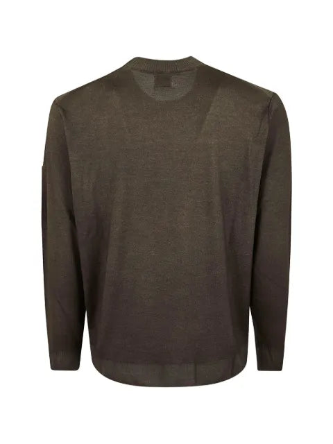 C.P. Company merino wool re-colour Lens crewneck sweater