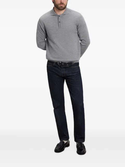 Woolrich virgin wool polo sweater