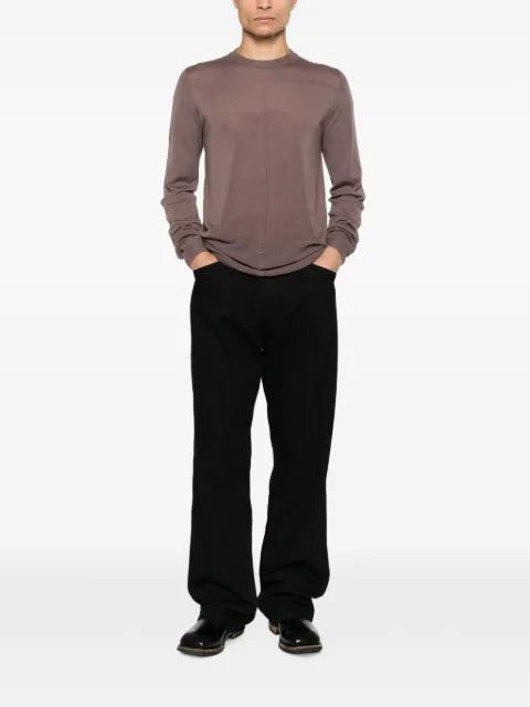Rick Owens exposed-seam sweater