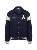 Autry logo-patch panelled jacket