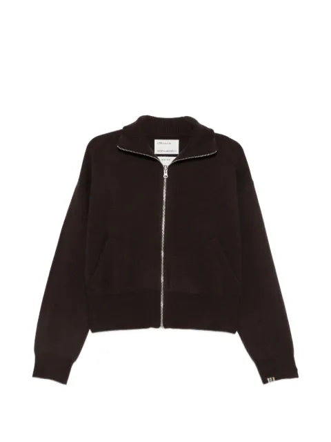 extreme cashmere N°385 Xtra Cute zip-up cardigan