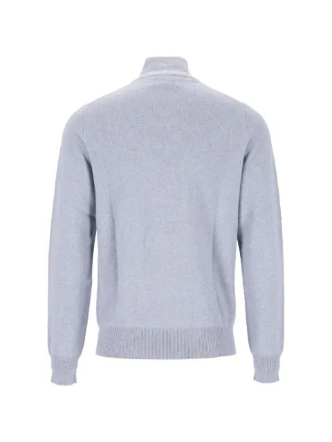 BOMPARD Côme zip-neck cashmere sweater