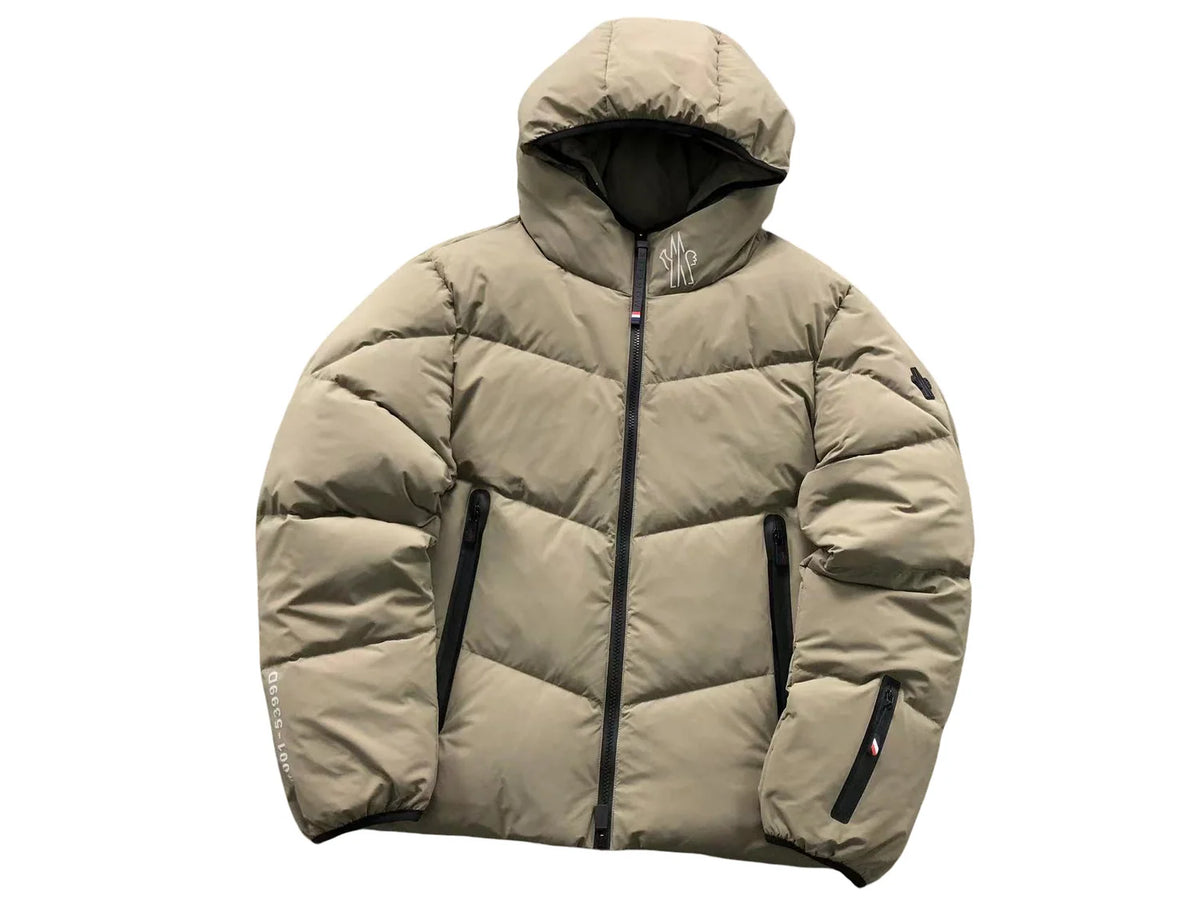Moncler Arcesaz Down Jacket in Khaki