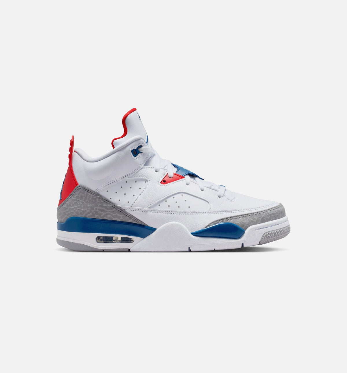 Son of Mars Low – Men's Lifestyle Shoe in White/Varsity Red/Light Smoke Grey/True Blue