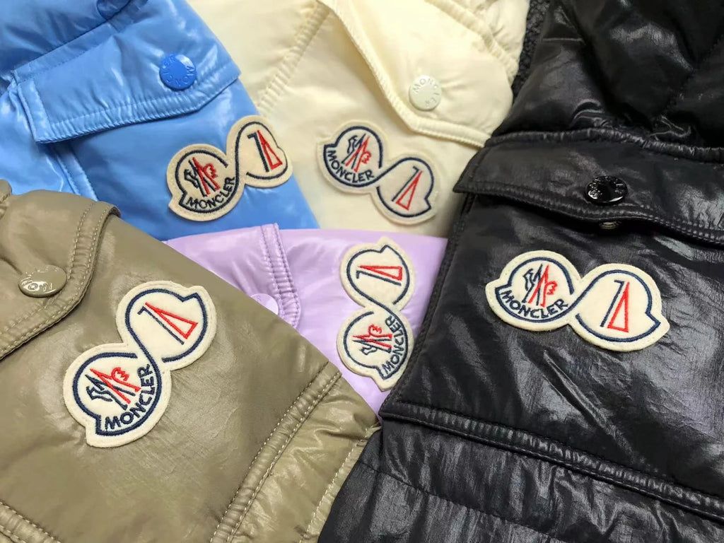 Moncler Maya 70th Anniversary Down Jacket in Cream