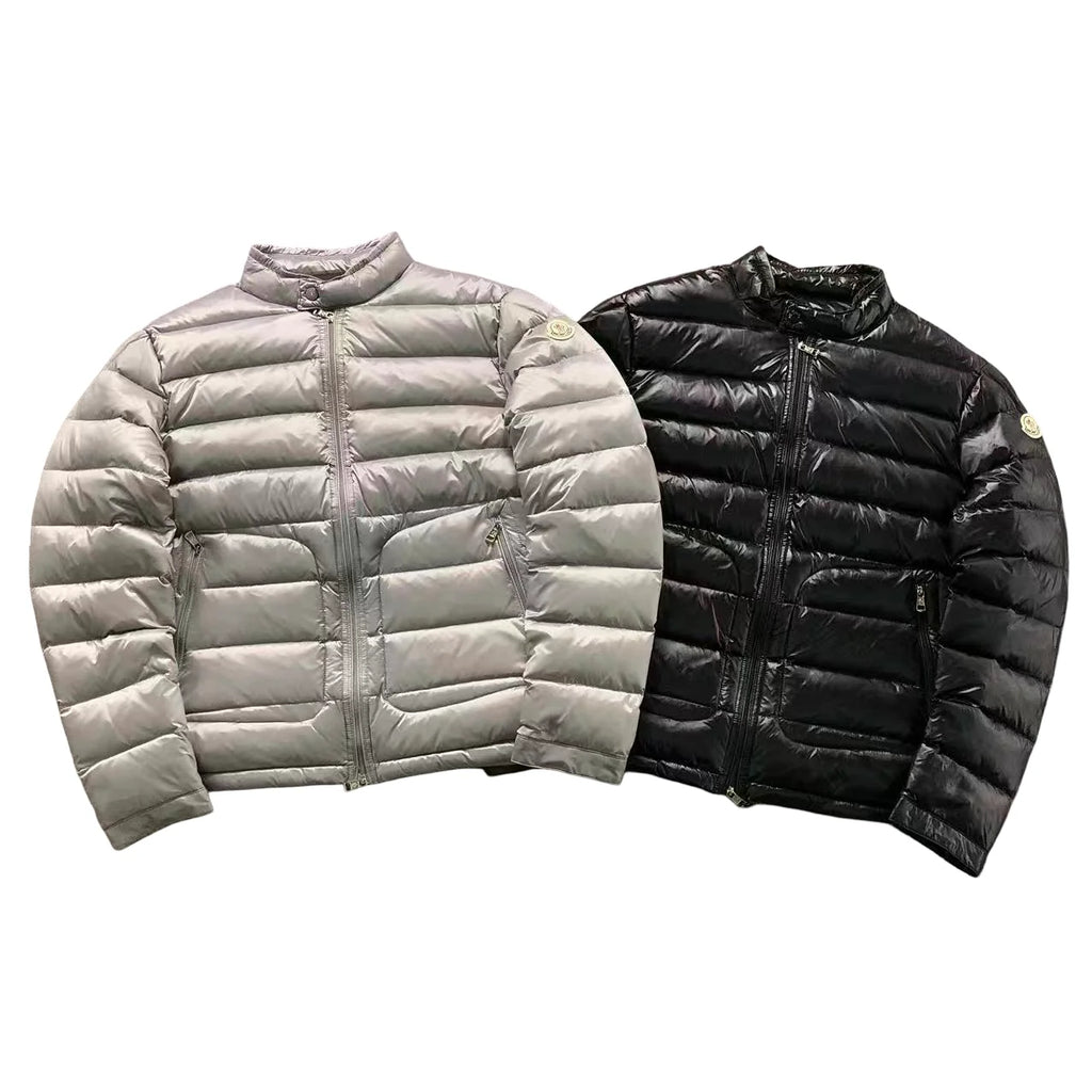 Moncler Acorus Puffer Jacket in Grey
