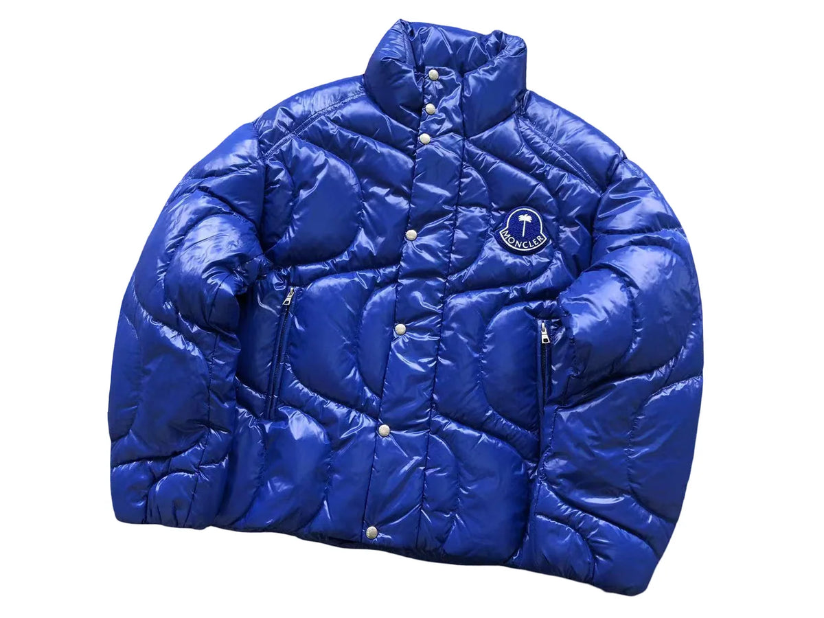 Moncler x Palm Angels Haunani Down Jacket in Blue