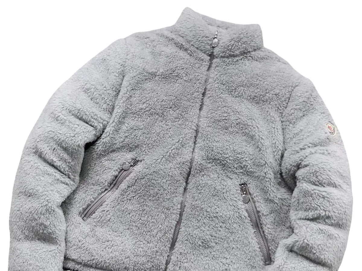 Moncler Polignac Fleece Jacket in Lavender Grey