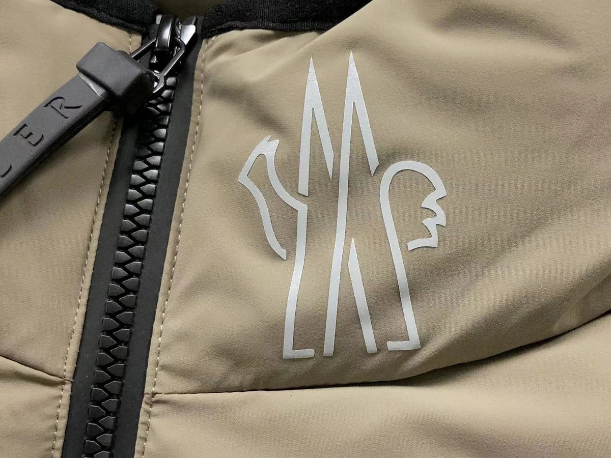 Moncler Arcesaz Down Jacket in Khaki