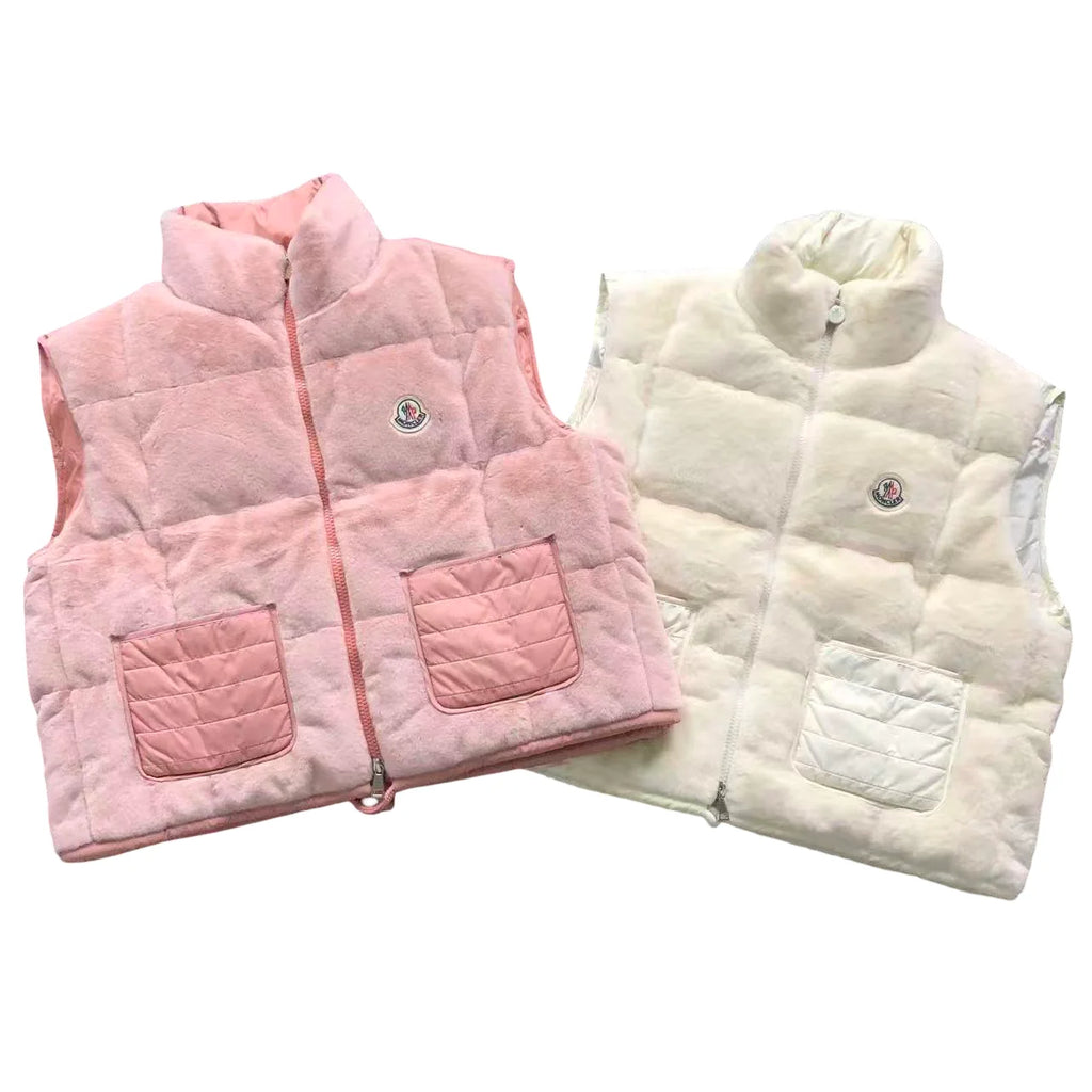 Moncler Arques Gilet in Pink