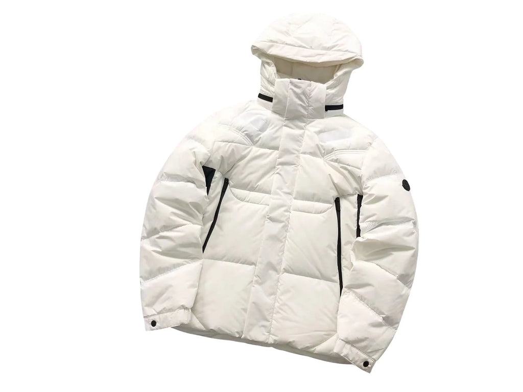 Moncler Technical Down Jacket in White