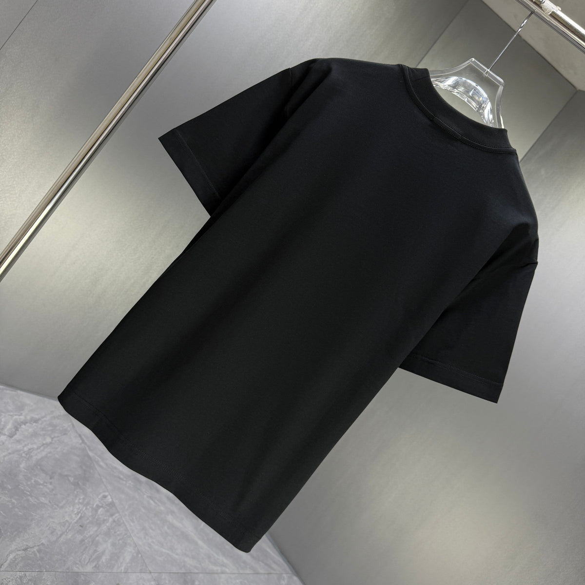 Moncler Tonal 3D Badge T-Shirt Black