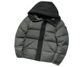 Moncler Madeira Down Jacket in Grey & Black