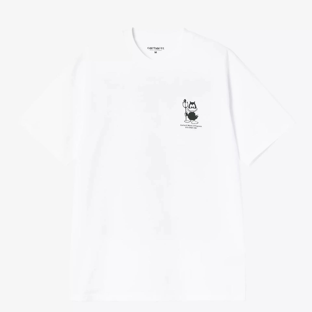 Carhartt WIP S/S Bumper Car T-Shirt: White