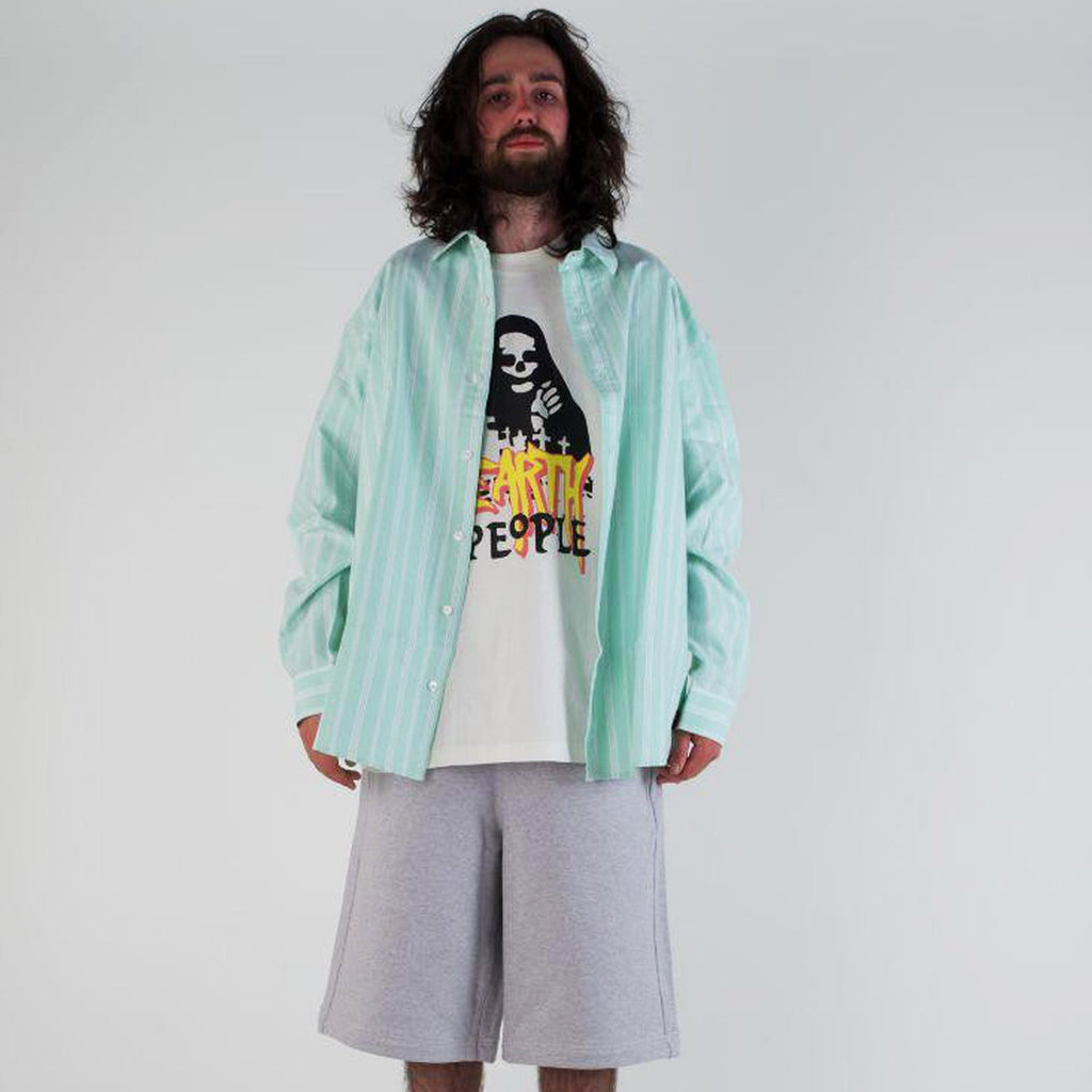 Earth People Shelley Shirt: Spearmint