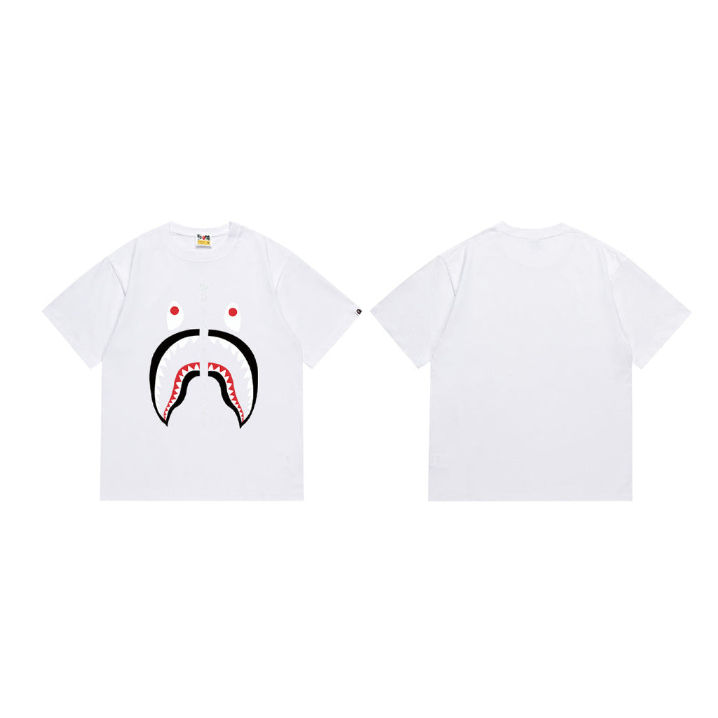 Bape Camo Ape‑Head Graphic Oversized Tee Streetwear Unisex