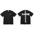 Supreme × Thrasher Cross Logo Tee – Black