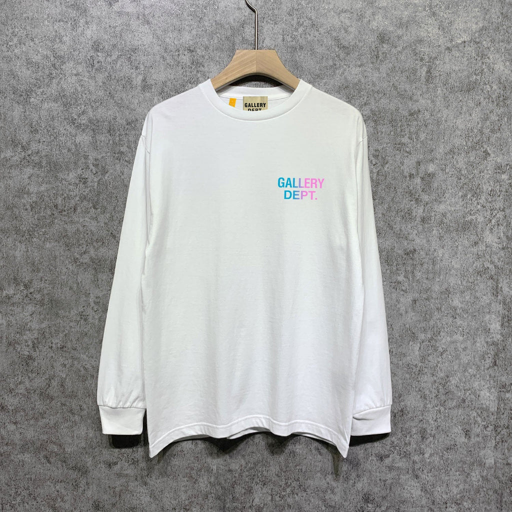 Gallery Dept Long Sleeved Shirt Fashion Brand Long Sleeve Long-Sleeved T-shirt Blouse