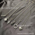 Chrome Hearts heart-shaped sword cross pendant