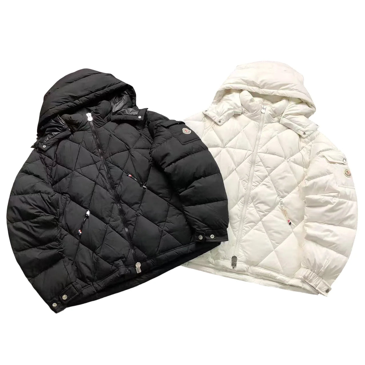 Moncler Averole Down Jacket in White