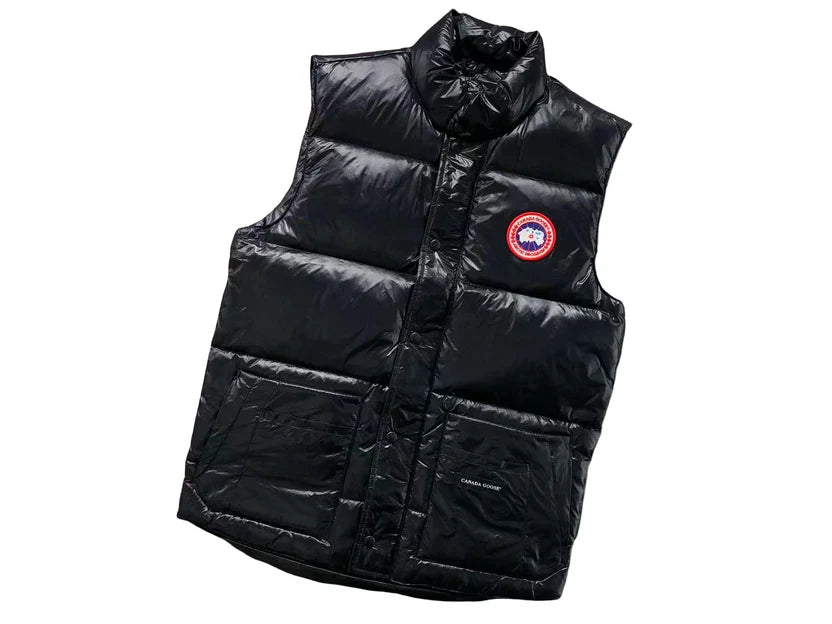 Canada Goose Nylon Freestyle Gilet in Light Black