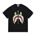 BAPE Shark Mouth Zipper Graphic T-Shirt