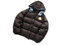 Moncler Cyclone Down Jacket in Brown