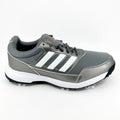Adidas Tech Response 2.0 Gray Silver Metallic Mens Wide Golf Shoes EE9420