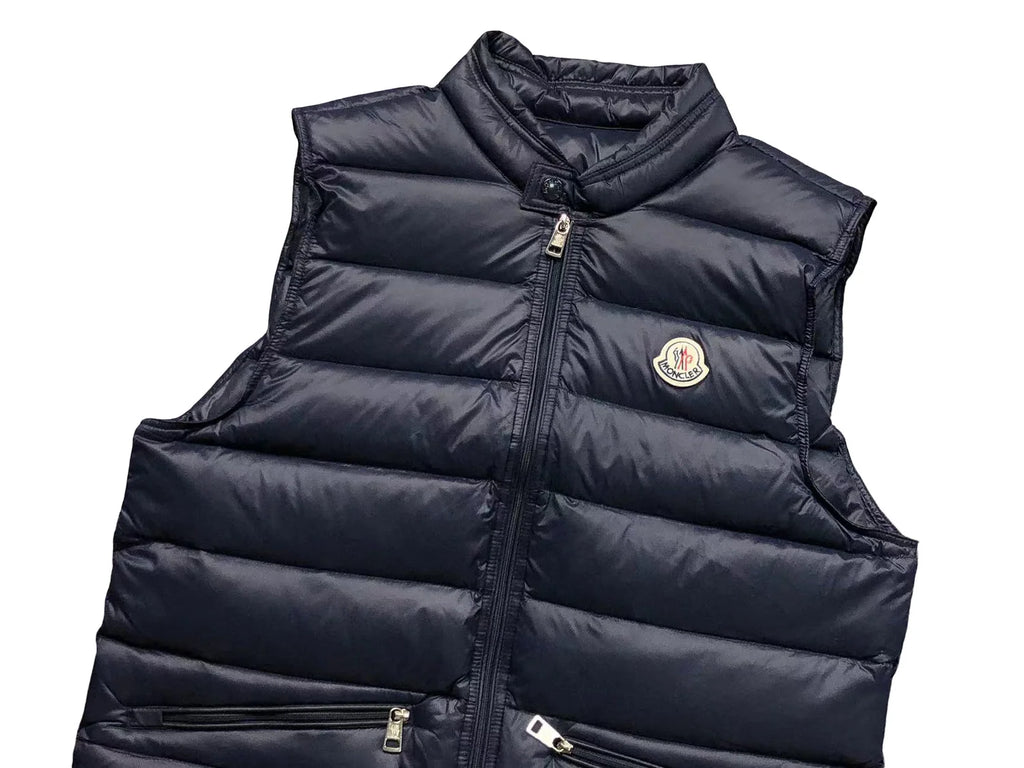 Moncler Gui Gilet in Navy